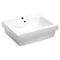 Anzzi Neptune Ceramic Vessel Sink White LS-AZ117 - alternate 1